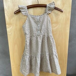 NWT Cotton gingham sundress, size 6